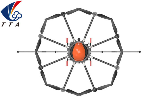 パーソナライズド農薬噴霧のための強力なRC制御5L UAV無人機作物噴霧機