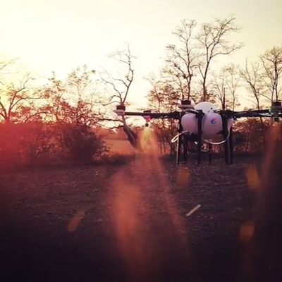 TTA 10L Dcu と自動プログラム UAV 農場スプレードローンスプレーヤー