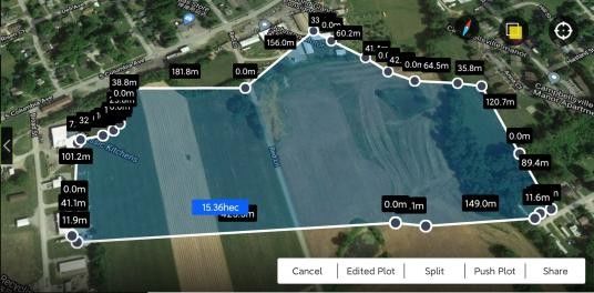 自動プログラム作物畑散布ドローンインテリジェント、360°バイカラーLED搭載