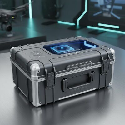 高精度RTKとレベル7の風力抵抗を備えたモジュール式設計UAVツールボックス