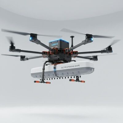 高精度12000W フライト期間教育訓練ドローン 農業用セクター噴霧形