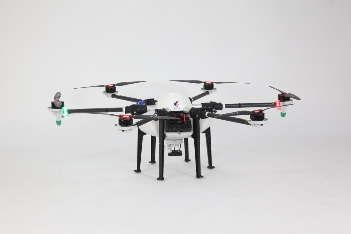 10kg 有用荷物 白と青 Tta M6e 農場 農業 UAV 噴霧 大型無人機 農業